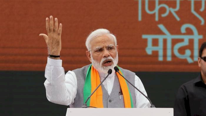 पूर्वजों के नाम पर कांग्रेस वोट मांग रही है -पीएम मोदी