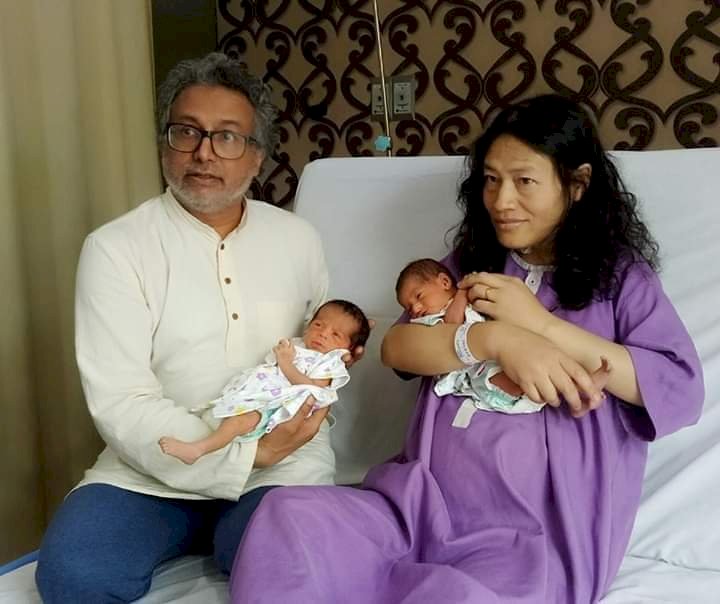 आयरन लेडी इरोम ने जुड़वां बच्चों को दिया जन्म