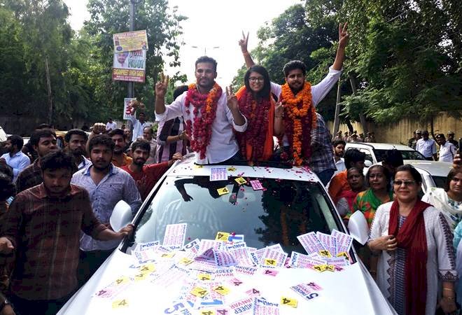 जानिए,दिल्ली विश्वविद्यालय छात्रसंघ चुनाव में किसका लहराया परचम?