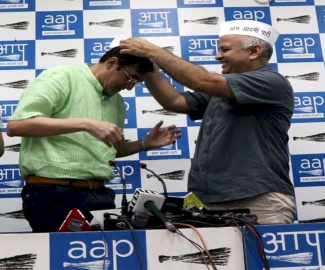 आप के हुए डॉ. अजॉय कुमार, कांग्रेस छोड़ केजरीवाल में जताया विश्वास, मनीष सिसोदिया की मौजूदगी में ली सदस्यता 
