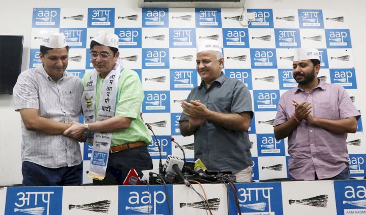 आप के हुए डॉ. अजॉय कुमार, कांग्रेस छोड़ केजरीवाल में जताया विश्वास, मनीष सिसोदिया की मौजूदगी में ली सदस्यता 