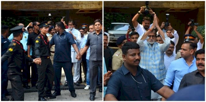 सदी के महानायक अमिताभ बच्चन के 77वें जन्मदिन की बधाई देने वालों का लगा तांतां,प्रशंसकों ने की दीर्घायु की कामना