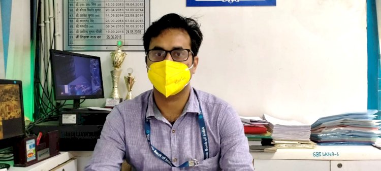 ग्राहकों के बेहतर सुविधा के लिए डिजिटल तकनीक पर ध्यान केंद्रित करेगा बैंक, लौकहा एसबीआई ब्रांच में नए मैनेजर ने संभाला कार्यभार