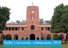 दिल्ली विश्वविद्यालय में दाखिले के लिए आज से शुरु हो रही है आवेदन प्रक्रिया