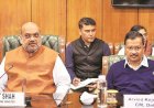 दिल्ली के मुख्यमंत्री अरविंद केजरीवाल ने बेकाबू हिंसा पर जताई चिंता,गृह मंत्रालय से की सेना तैनाती की मांग,NSA अजित डोभाल ने दिया सुरक्षा का आश्वासन