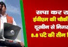 सपा कर रही ईवीएम की चौकीदारी, दूरबीन से निगरानी, 8-8 घंटे की तीन शिफ्ट...