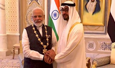 जानें, प्रधानमंत्री नरेंद्र मोदी को क्यों  मिला संयुक्त अरब अमिरात का सर्वोच्च नागरिक सम्मान?