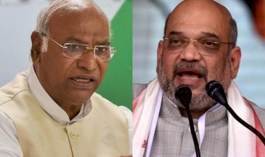 केंद्रीय गृहमंत्री अमित शाह का कांग्रेस पर पलटवार, कहा-कांग्रेस क्यों करती है शस्त्र पूजा का विरोध?