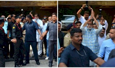 सदी के महानायक अमिताभ बच्चन के 77वें जन्मदिन की बधाई देने वालों का लगा तांतां,प्रशंसकों ने की दीर्घायु की कामना