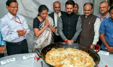 बजट-2020 : आम बजट से पूर्व क्यों और कैसे निभाई जाती है ‘हलवा रस्म’?