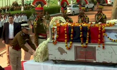 पंचतत्व में विलीन हुए शहीद रतन लाल,केंद्र ने दिया है शहीद का दर्जा, परिजनों को एक करोड़ रुपये और नौकरी देने का वादा