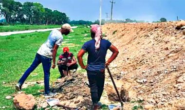 नो मैंस लैंड में तिलयुगा नदी के किनारे नेपाल लगा रहा था बिजली पोल, SSB ने रोका