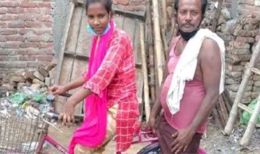 साइकिल गर्ल ज्योति कुमारी के पिता की हार्ट अटैक से मौत, गांव में पसरा सन्नाटा
