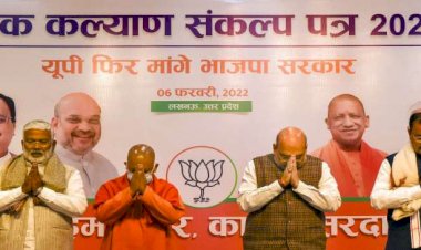 बीजेपी ने जारी किया संकल्प पत्र: किसानों को फ्री बिजली, होली-दिवाली पर मुफ्त सिलेंडर देने का किया वादा|