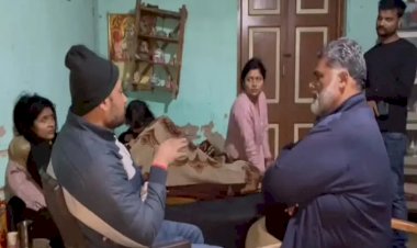 दरभंगा कांड: जिंदा जलाए गए लोगों के परिवार से मिले पप्पू यादव, CBI जांच की उठाई मांग