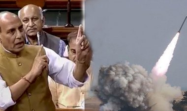 भारतीय  मिसाइल कैसे अचानक पाकिस्तान में जा गिरी, राजनाथ सिंह ने संसद में बताया पूरा वाकया