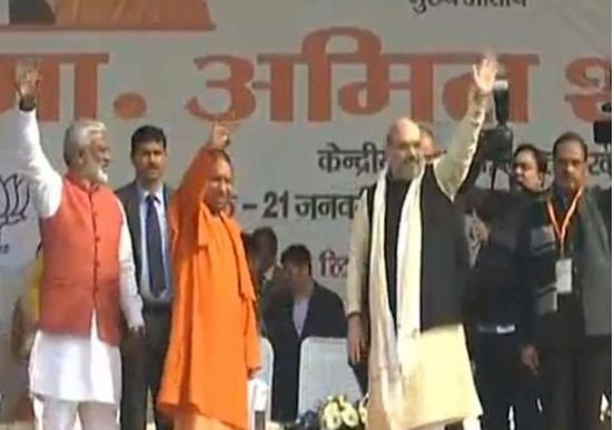 केंद्रीय गृह मंत्री अमित शाह ने CAA के समर्थन में की रैली,विपक्ष पर लगाया मुसलमनों को भड़काने का आरोप, कहा-किसी कीमत पर वापस नहीं होगा कानून