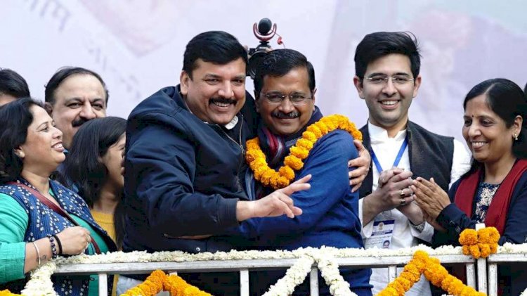 16 फरवरी को तीसरी बार मुख्यमंत्री पद की शपथ लेंगे AAP संयोजक अरविंद केजरीवाल,रामलीला मैदान में होगा शपथ ग्रहण समारोह,नए कैबिनेट पर भी चर्चा शुरू