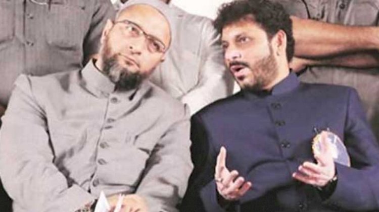 AIMIM अध्यक्ष असदुद्दीन ओवैसी ने पार्टी नेता वारिस पठान पर कसा शिकंजा,मीडिया से बात करने पर लाई रोक,हाल ही में दिया था विवादित बयान 