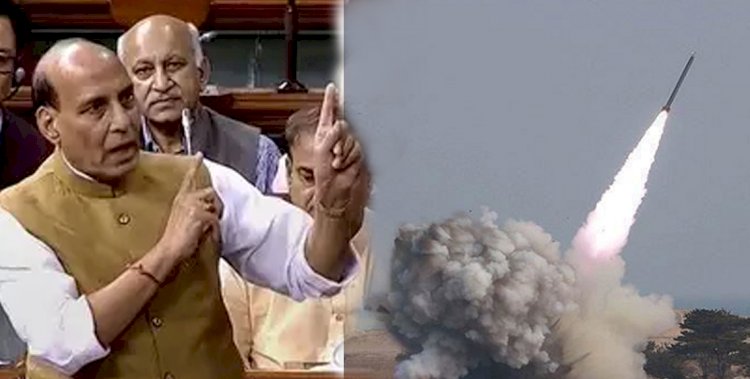 भारतीय मिसाइल कैसे अचानक पाकिस्तान में जा गिरी, राजनाथ सिंह ने संसद में बताया पूरा वाकया